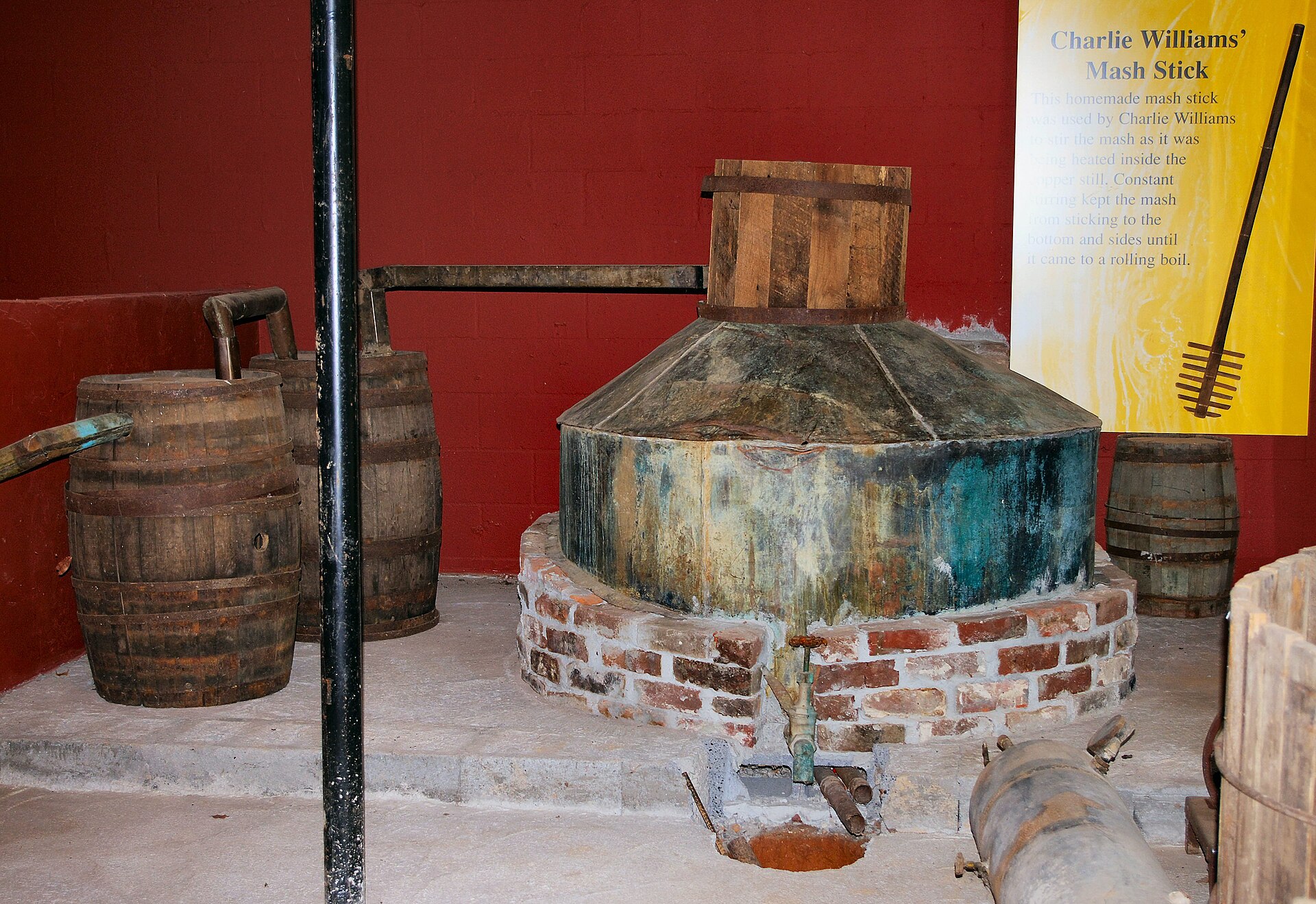 Historic still exhibit · Townsend, Tennessee